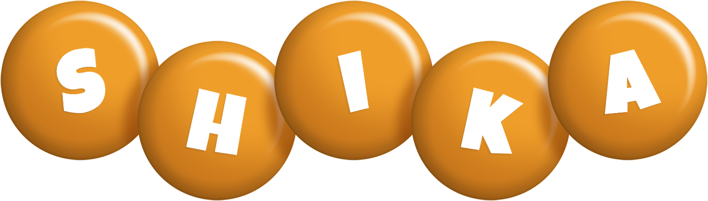 Shika candy-orange logo