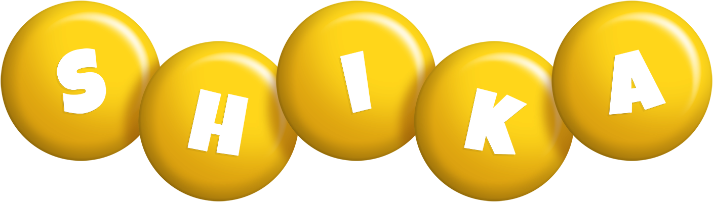 Shika candy-yellow logo