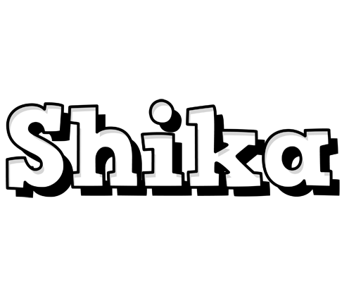 Shika snowing logo
