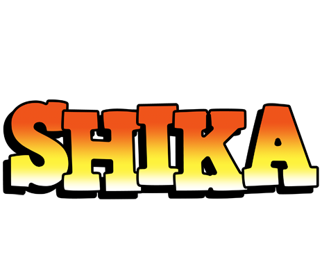 Shika sunset logo