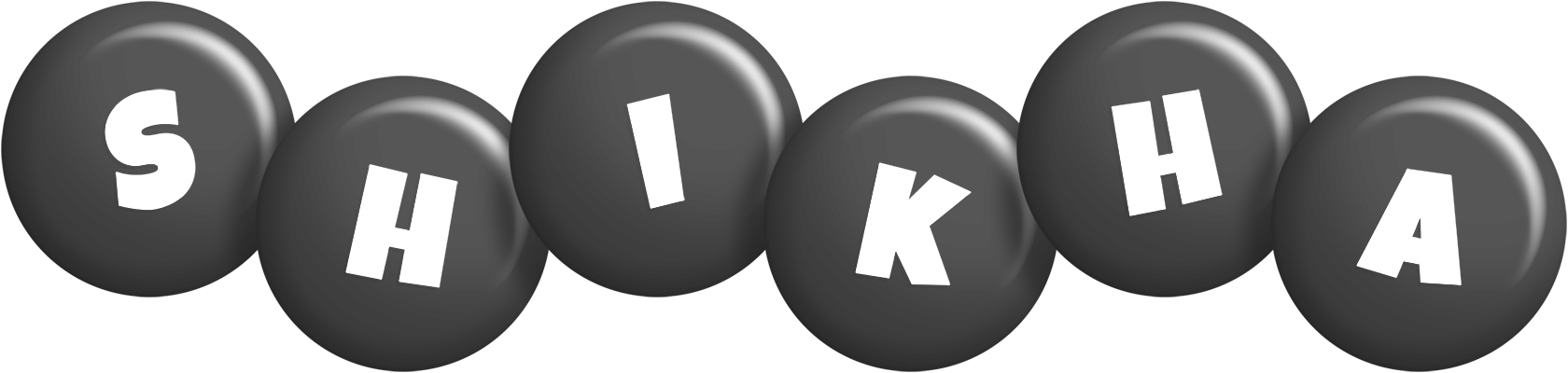 Shikha candy-black logo