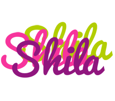 Shila flowers logo