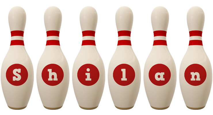 Shilan bowling-pin logo
