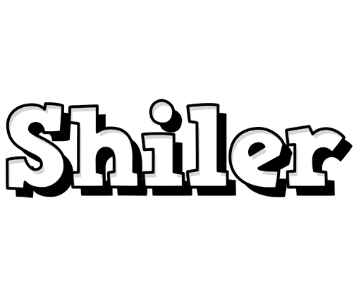 Shiler snowing logo