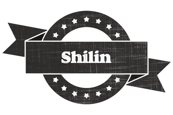 Shilin grunge logo