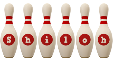 Shiloh bowling-pin logo