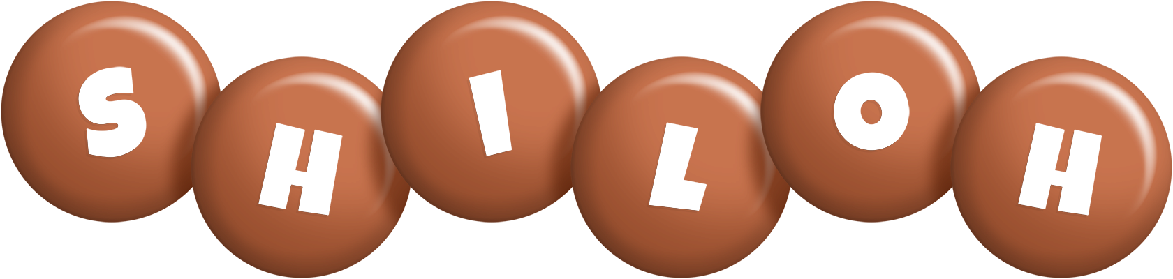 Shiloh candy-brown logo