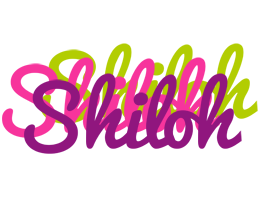 Shiloh flowers logo