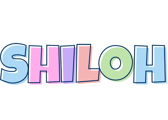 Shiloh pastel logo