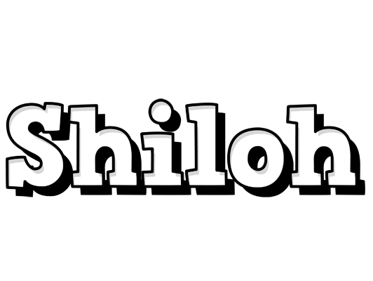 Shiloh snowing logo