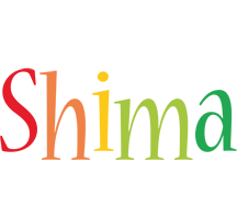 Shima birthday logo