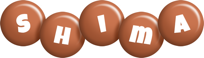Shima candy-brown logo
