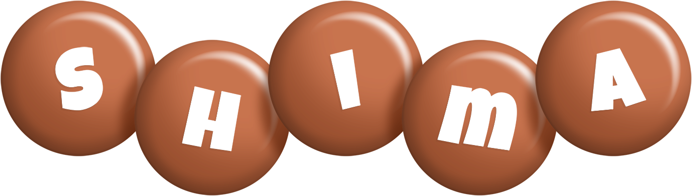 Shima candy-brown logo