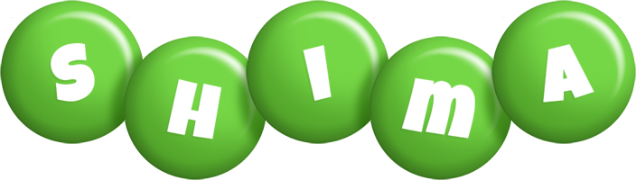 Shima candy-green logo