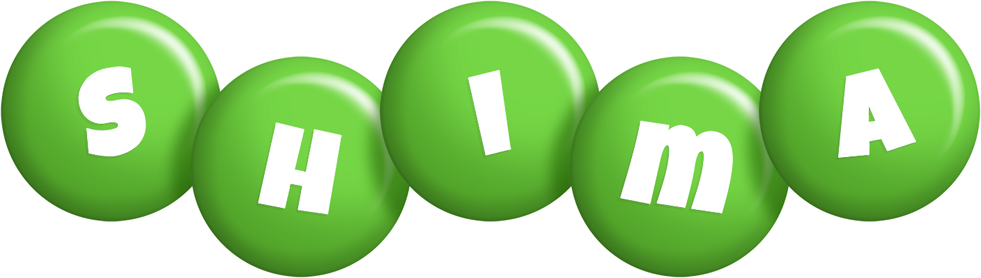 Shima candy-green logo