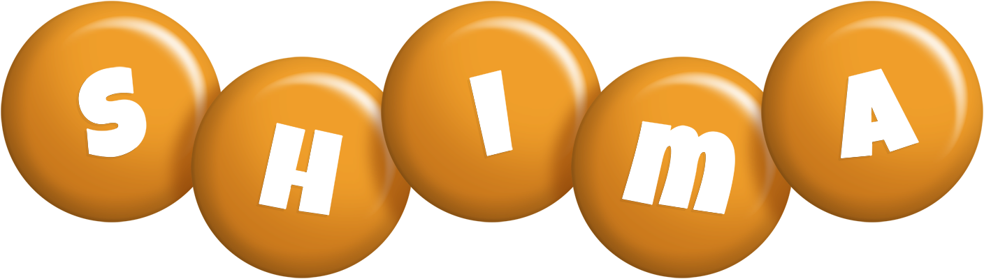 Shima candy-orange logo