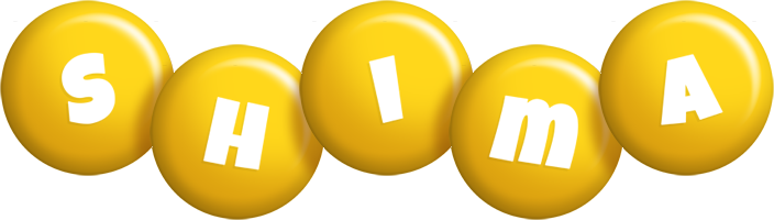 Shima candy-yellow logo