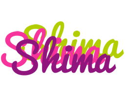 Shima flowers logo