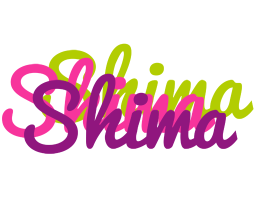 Shima flowers logo