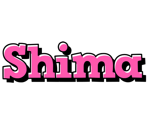 Shima girlish logo