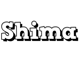 Shima snowing logo