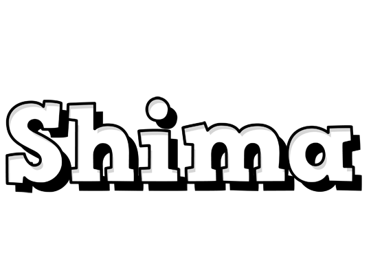Shima snowing logo
