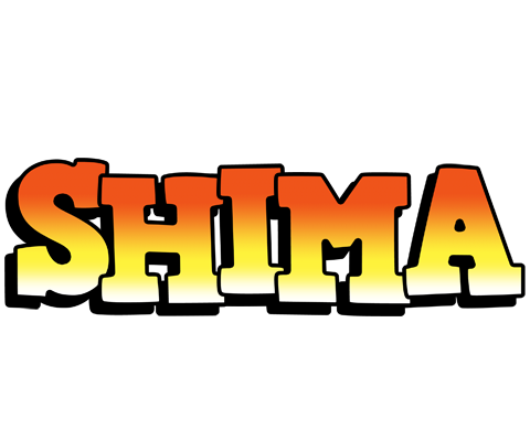 Shima sunset logo