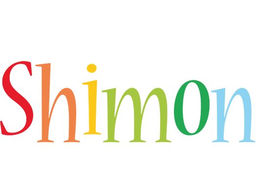 Shimon birthday logo