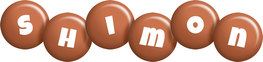 Shimon candy-brown logo