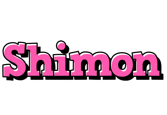 Shimon girlish logo