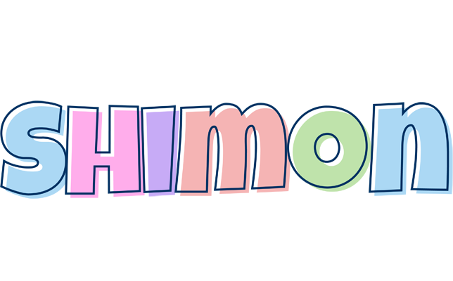 Shimon pastel logo