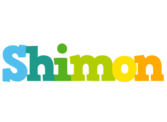 Shimon rainbows logo