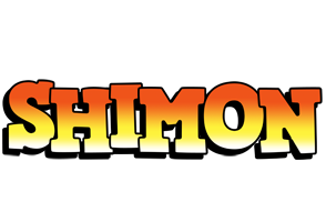 Shimon sunset logo