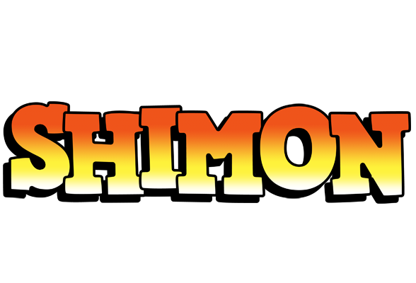 Shimon sunset logo