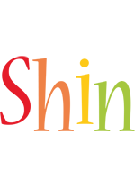 Shin birthday logo