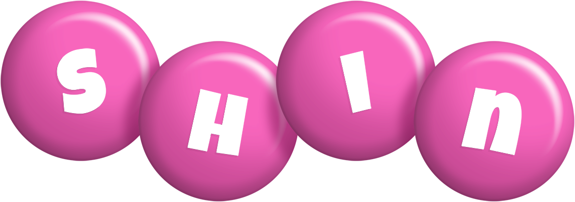 Shin candy-pink logo