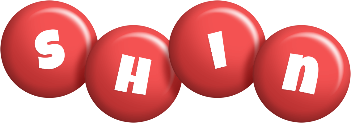 Shin candy-red logo