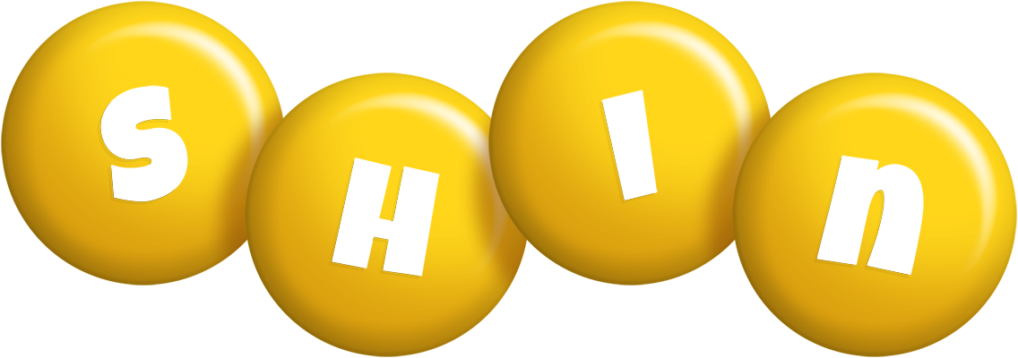 Shin candy-yellow logo