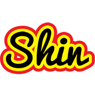 Shin flaming logo