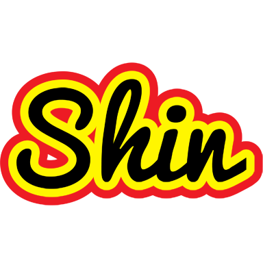 Shin flaming logo