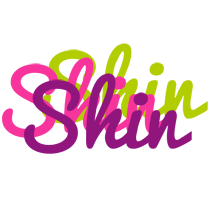 Shin flowers logo