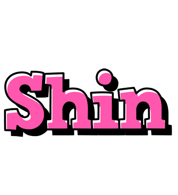 Shin girlish logo