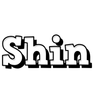 Shin snowing logo