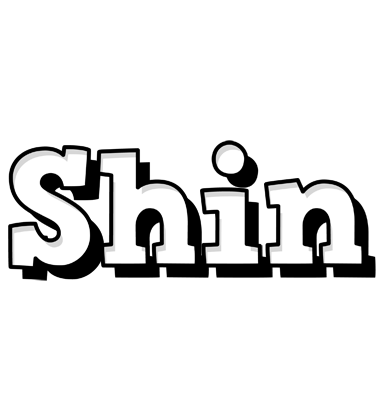 Shin snowing logo