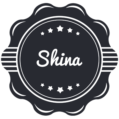 Shina badge logo