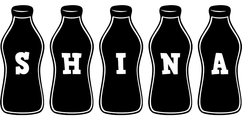 Shina bottle logo