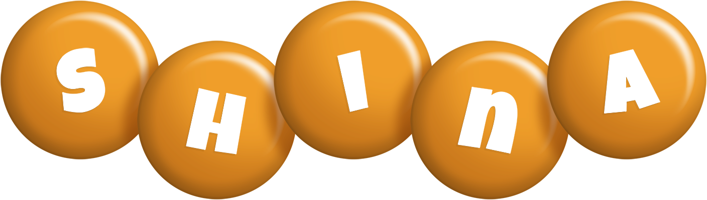 Shina candy-orange logo