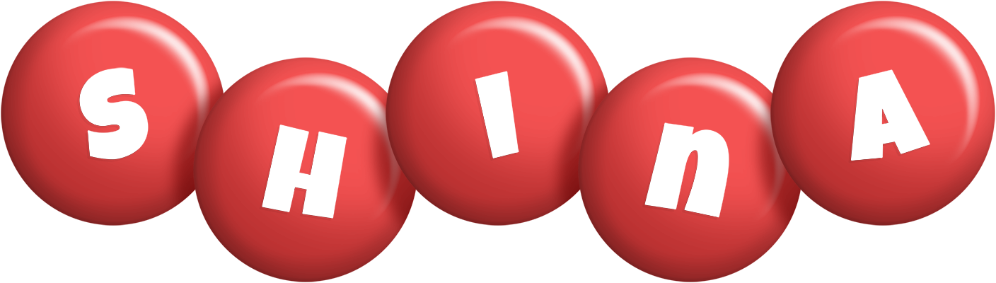 Shina candy-red logo