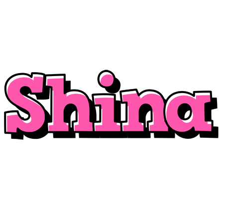 Shina girlish logo