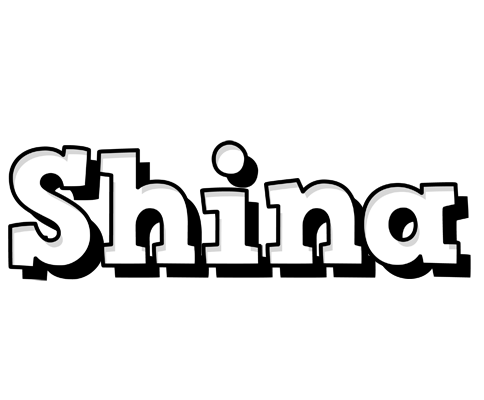 Shina snowing logo